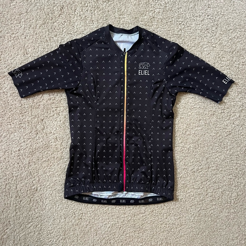 Eliel Women's Black Cycling Jersey